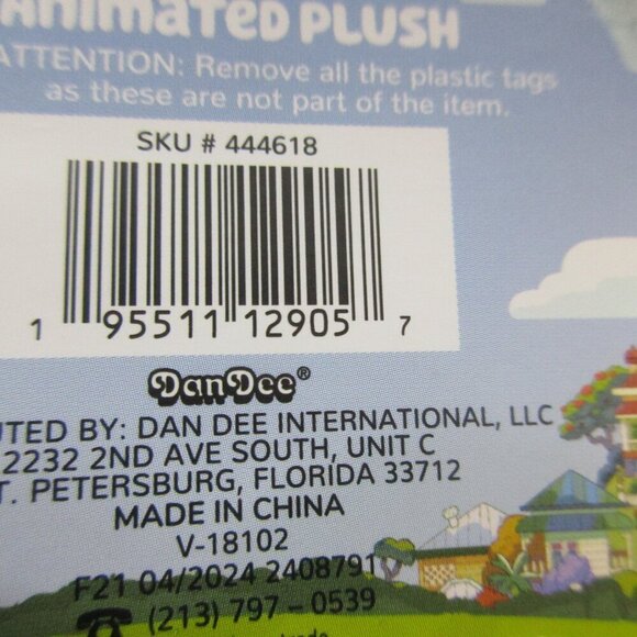 Bluey Animated Instrumental Halloween Pumpkin Plush‎ Greeter - Picture 6 of 8